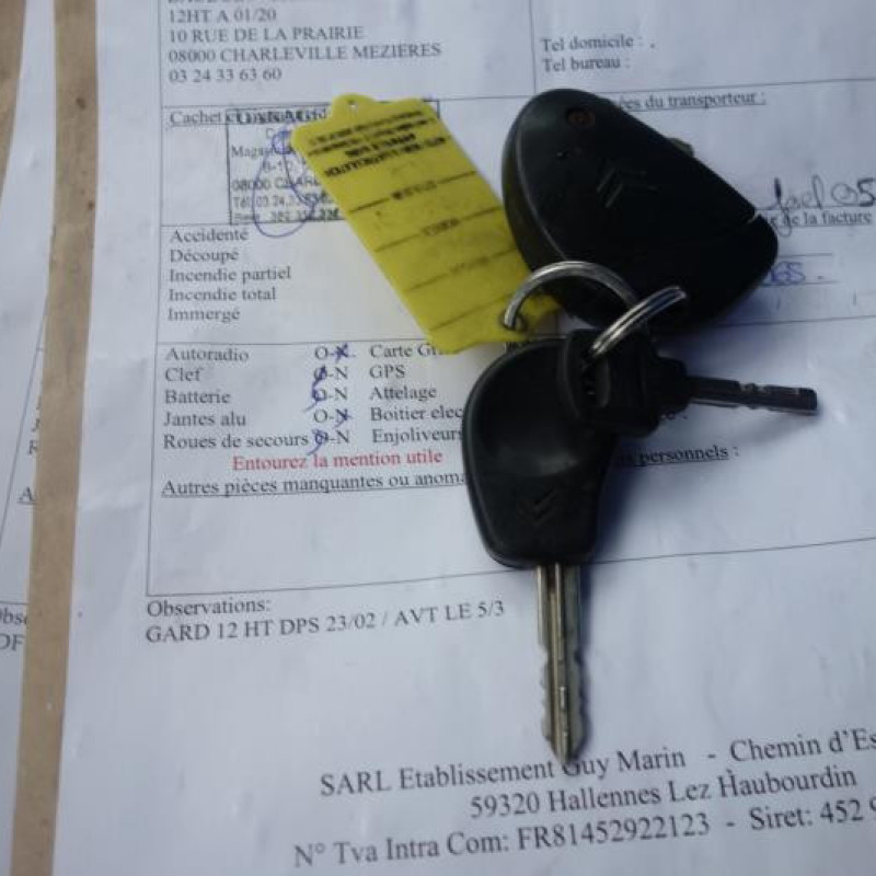 Ceinture arriere gauche CITROEN XANTIA Photo n°13