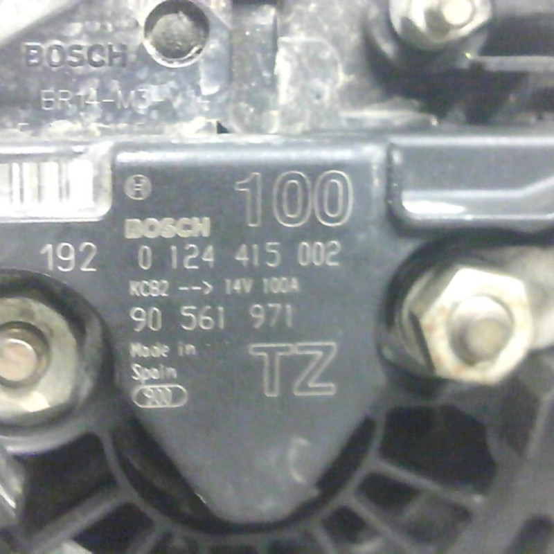 Alternateur OPEL ASTRA G Photo n°4