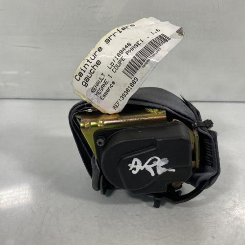 Ceinture arriere gauche RENAULT MEGANE 1 Photo n°1