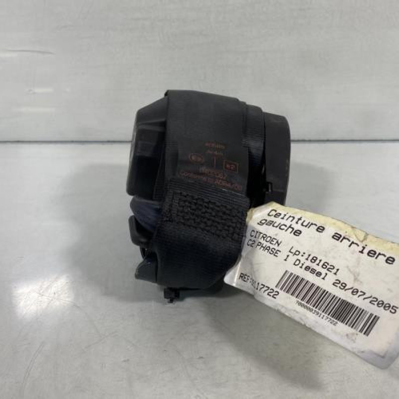 Ceinture arriere gauche CITROEN C2 Photo n°3
