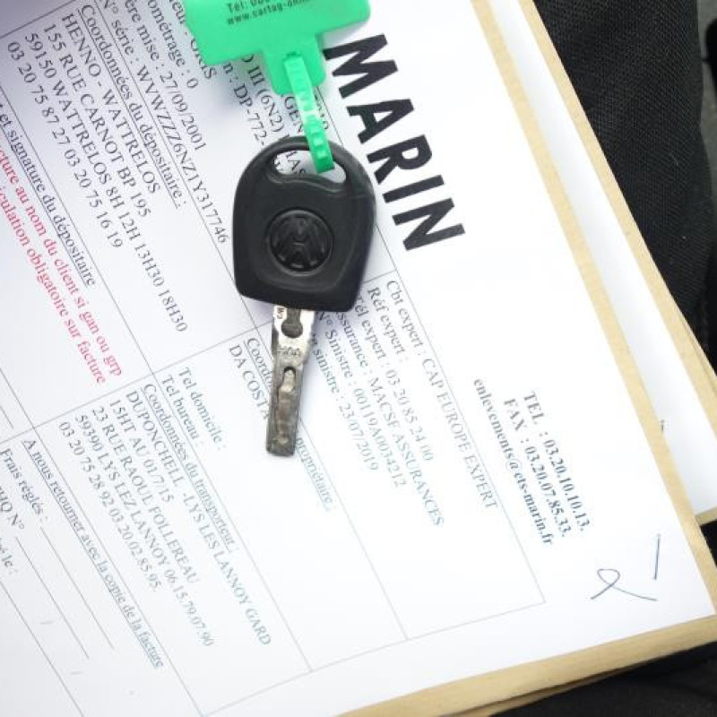 Serrure arriere droit VOLKSWAGEN POLO 3 Photo n°12