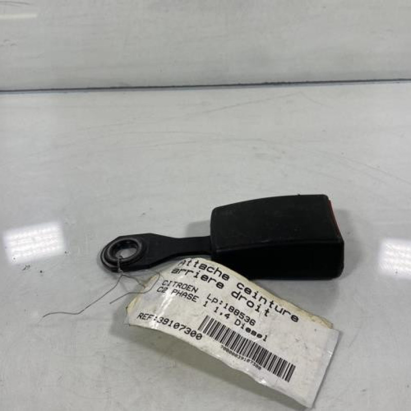 Attache ceinture arriere droit CITROEN C2 Photo n°3