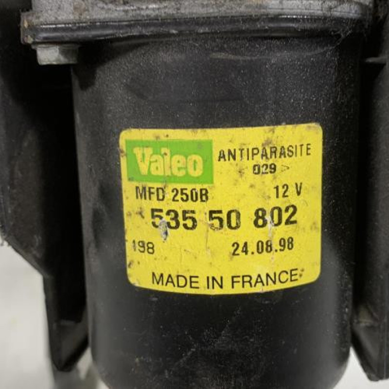 Moteur essuie glace avant RENAULT CLIO 2 Photo n°3