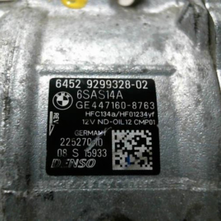 Compresseur clim BMW SERIE 3 F31 Photo n°1
