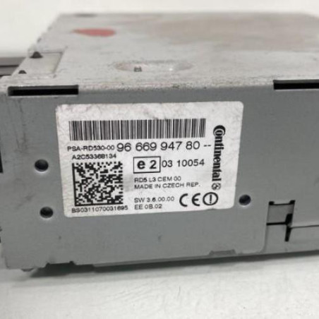 Autoradio d'origine CITROEN C4 2