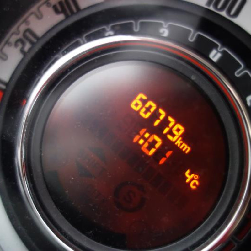 Ceinture arriere gauche FIAT 500 2 Photo n°11