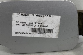 Trappe d'essence PEUGEOT 407 Photo n°1