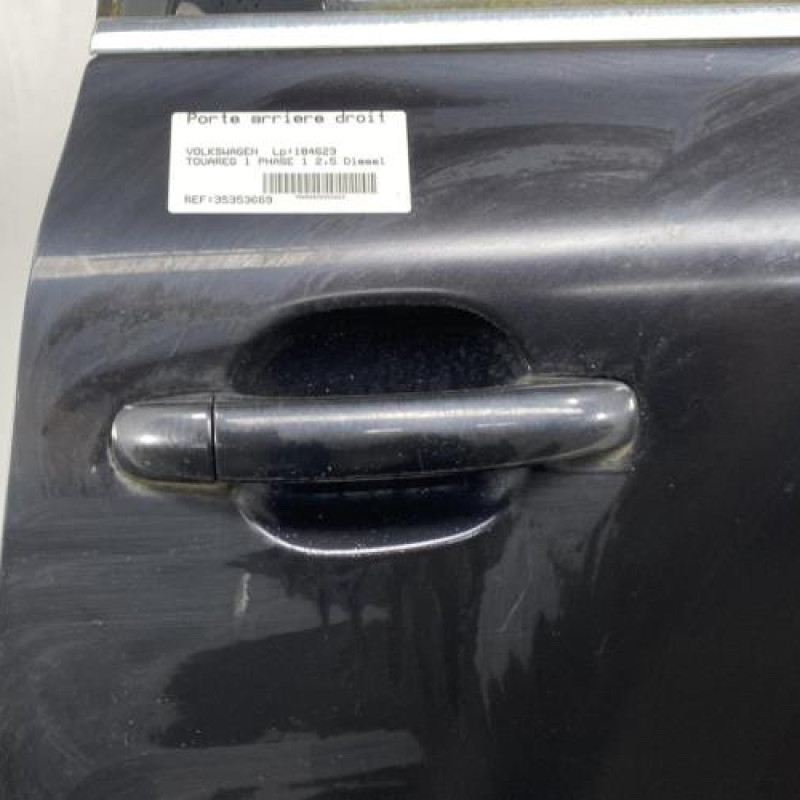 Porte arriere droit VOLKSWAGEN TOUAREG 1 Photo n°2