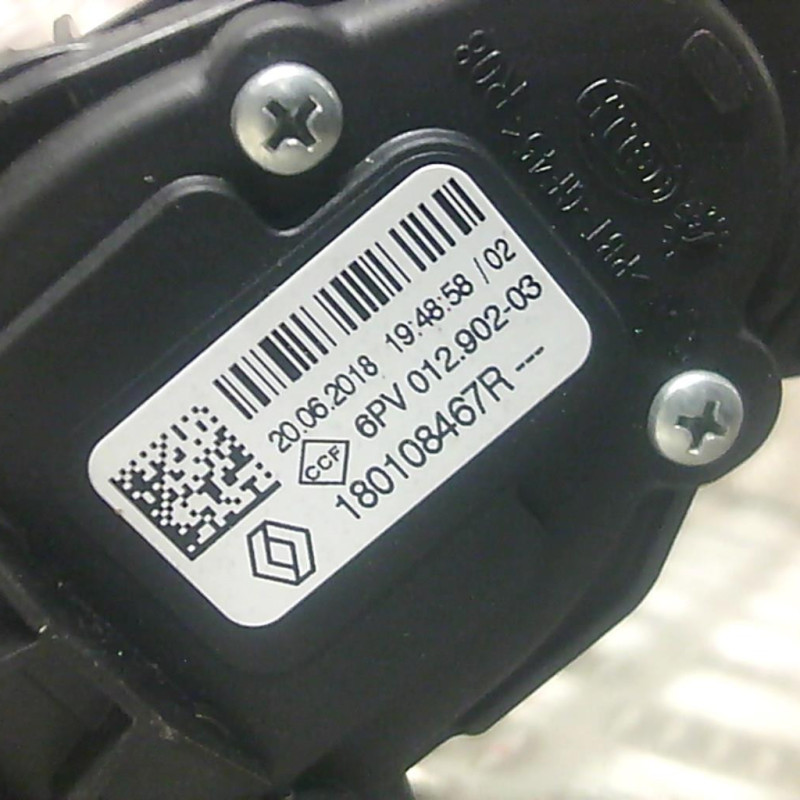 Pedalier d'accelerateur DACIA DUSTER 2 Photo n°3