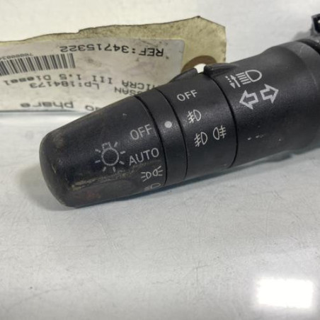 Commodo phare NISSAN MICRA 3