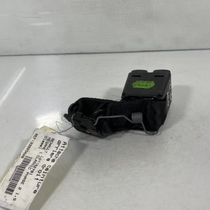 Attache ceinture arriere droit RENAULT MEGANE 1 Photo n°3