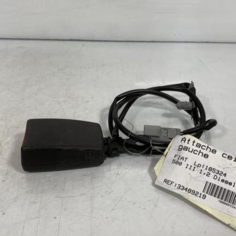 Attache ceinture avant gauche FIAT 500 2 Photo n°3