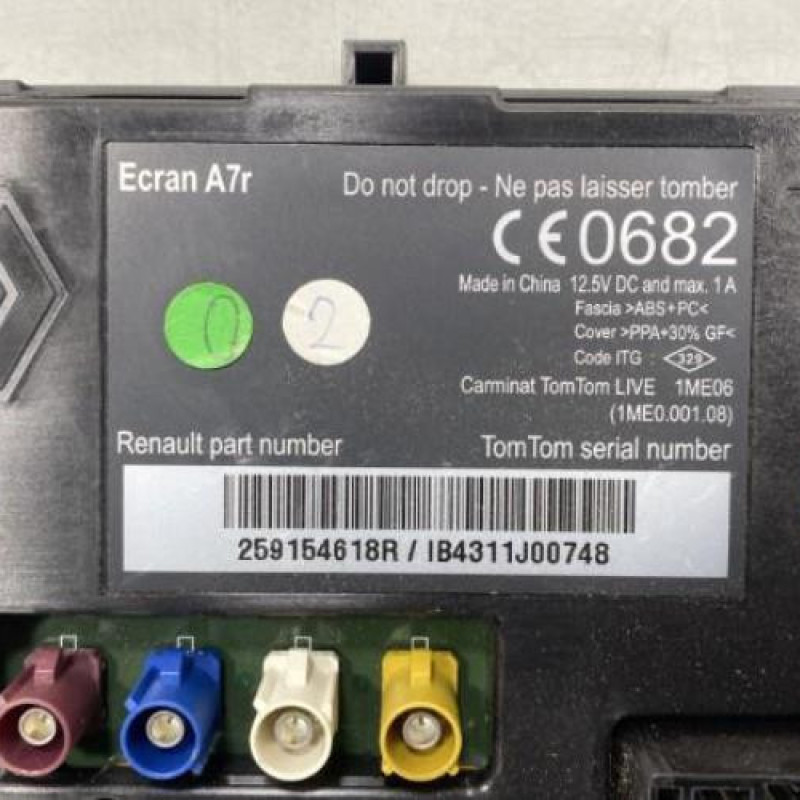 Ecran GPS RENAULT SCENIC 3 Photo n°3