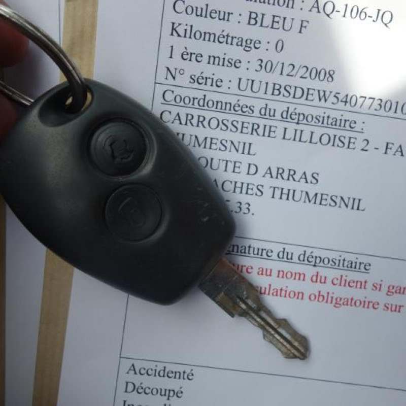 Ceinture arriere gauche DACIA SANDERO 1 Photo n°10