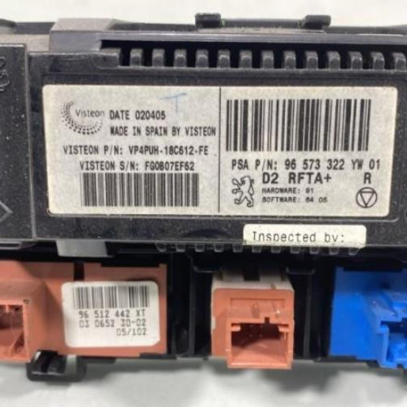 Commande chauffage PEUGEOT 407 Photo n°3