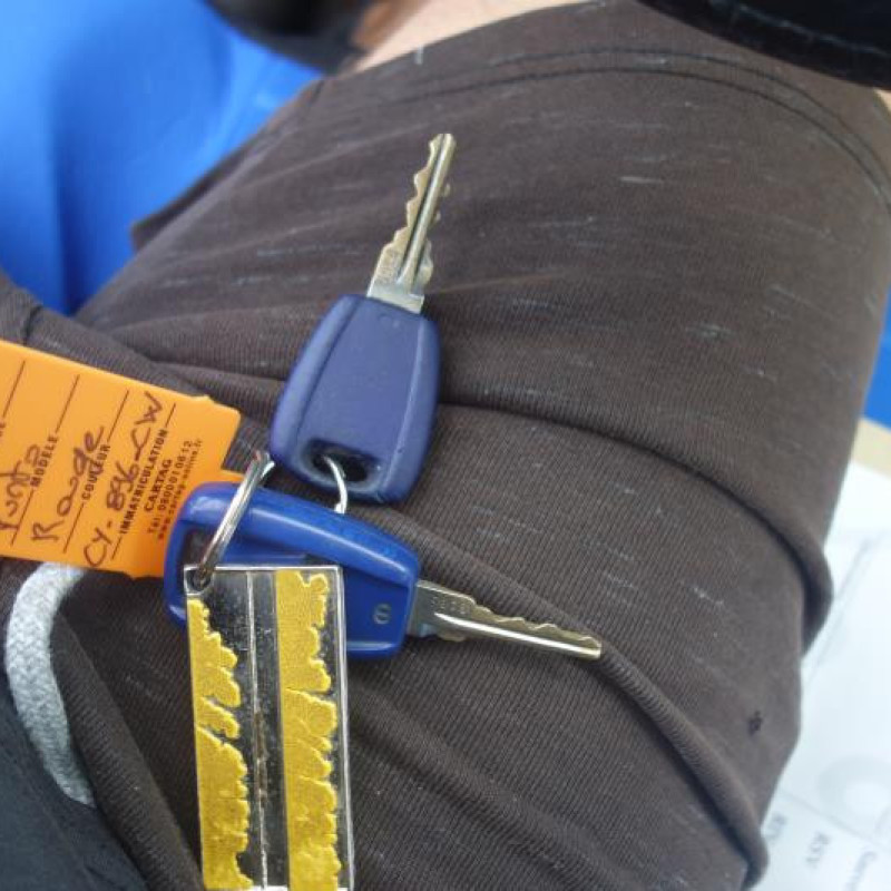Ceinture arriere gauche FIAT PUNTO 2 Photo n°11