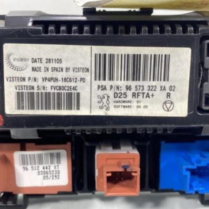 Commande chauffage PEUGEOT 407 Photo n°3