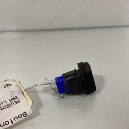 Bouton de warning PEUGEOT 208 1