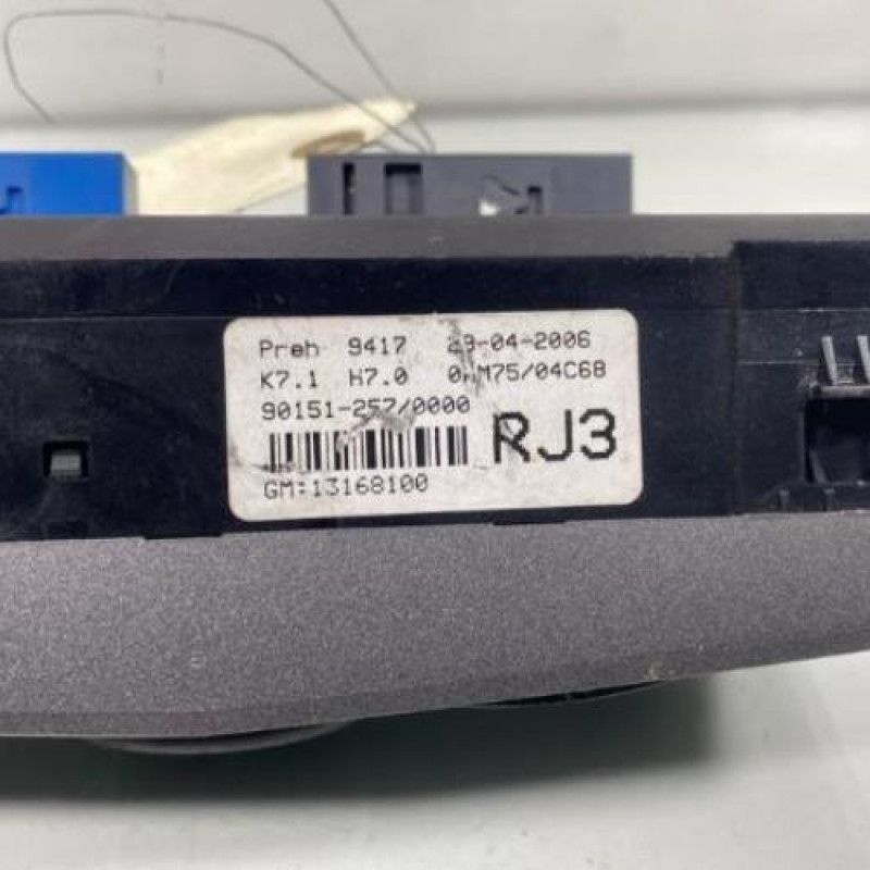 Commande chauffage OPEL ZAFIRA B Photo n°2