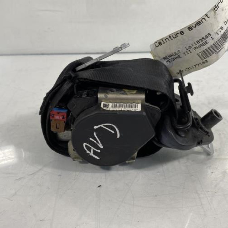 Pretensionneur de ceinture avant droit RENAULT MEGANE 3 Photo n°3