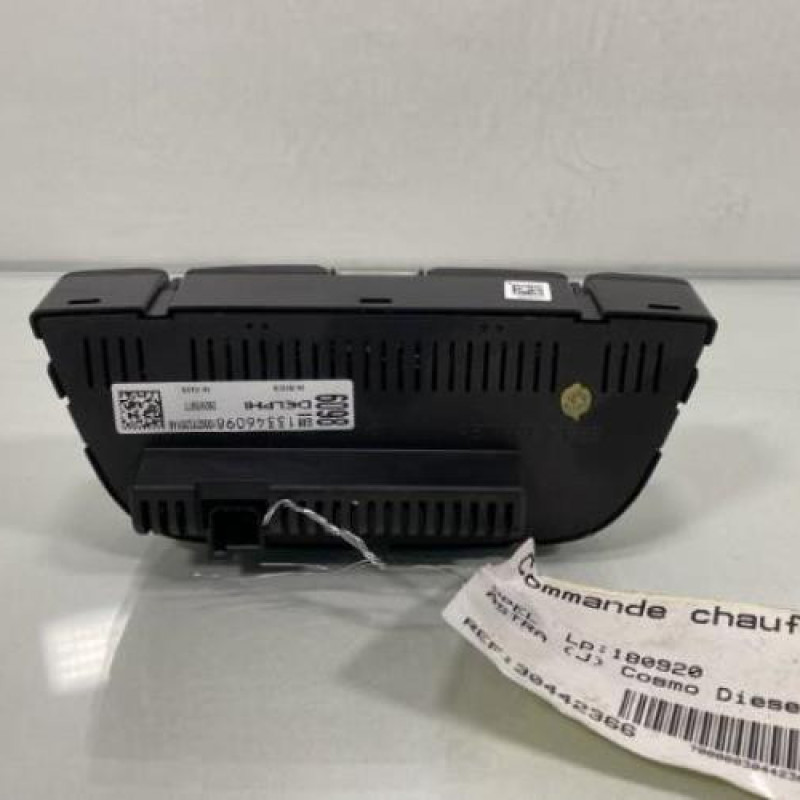 Commande chauffage OPEL ASTRA J Photo n°2