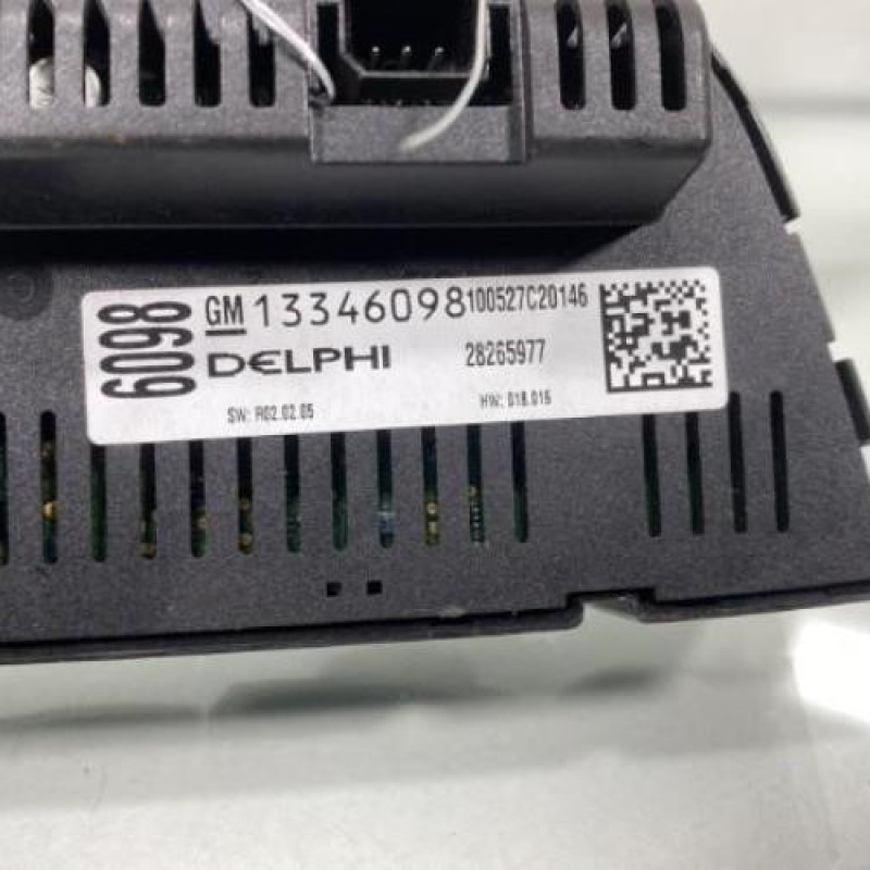 Commande chauffage OPEL ASTRA J Photo n°3