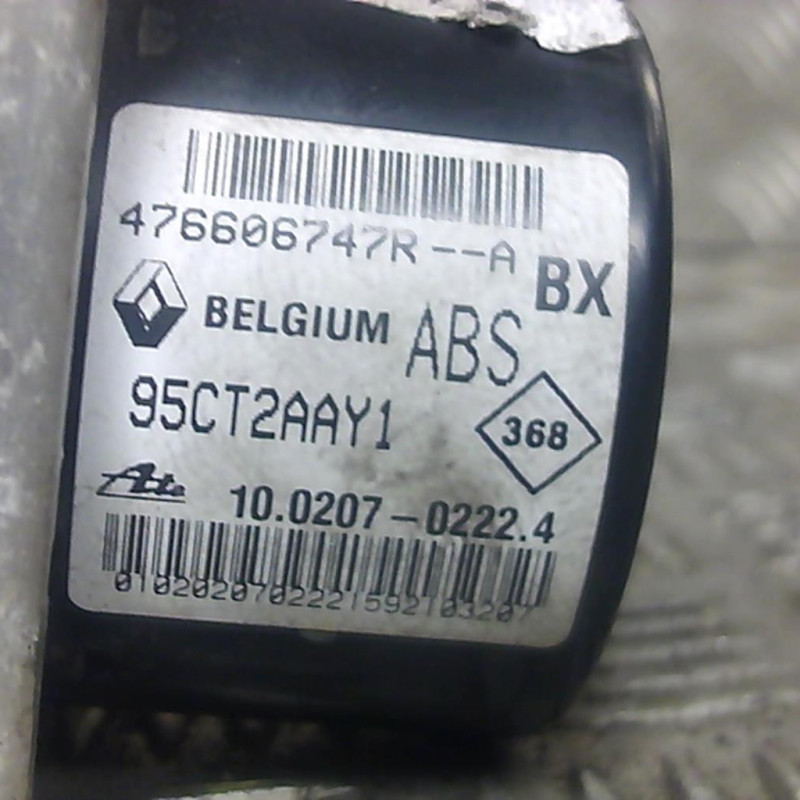 Bloc ABS (freins anti-blocage) RENAULT MEGANE 3 Photo n°1