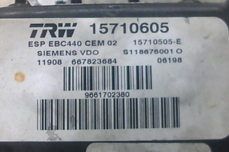 Bloc ABS (freins anti-blocage) PEUGEOT 407