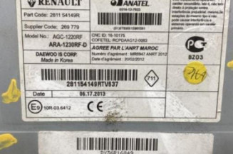 Autoradio d'origine RENAULT CLIO 4