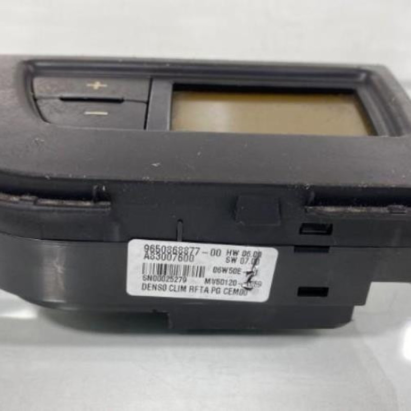 Commande chauffage CITROEN C4 GRAND PICASSO 1 Photo n°3