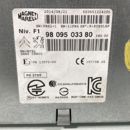 Autoradio d'origine PEUGEOT 2008 1