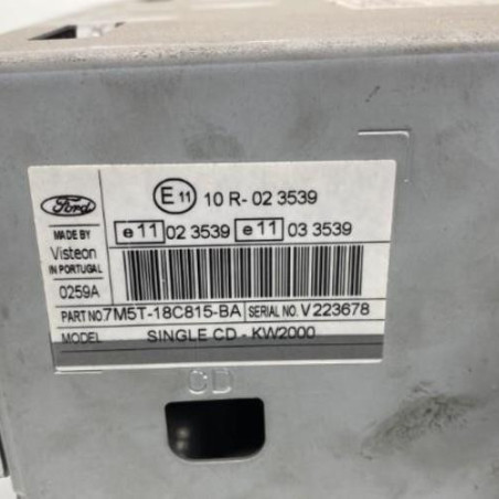 Autoradio d'origine FORD FOCUS 2