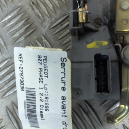 Serrure avant droit PEUGEOT 807