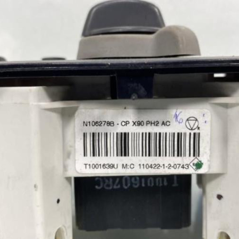 Commande chauffage DACIA DUSTER 1 Photo n°3