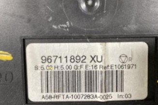 Commande chauffage CITROEN C3 PICASSO