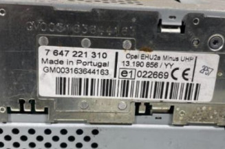 Autoradio d'origine OPEL ASTRA H