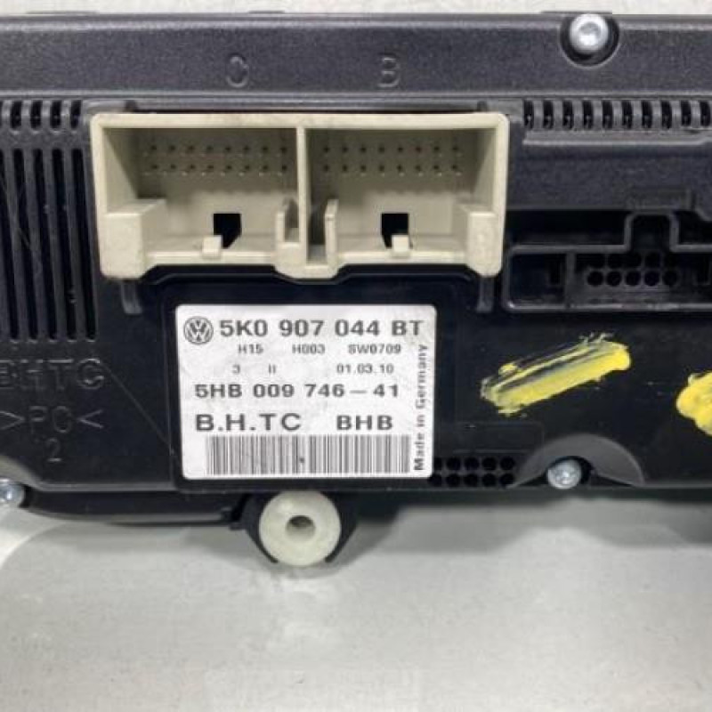Commande chauffage VOLKSWAGEN GOLF 6 Photo n°3