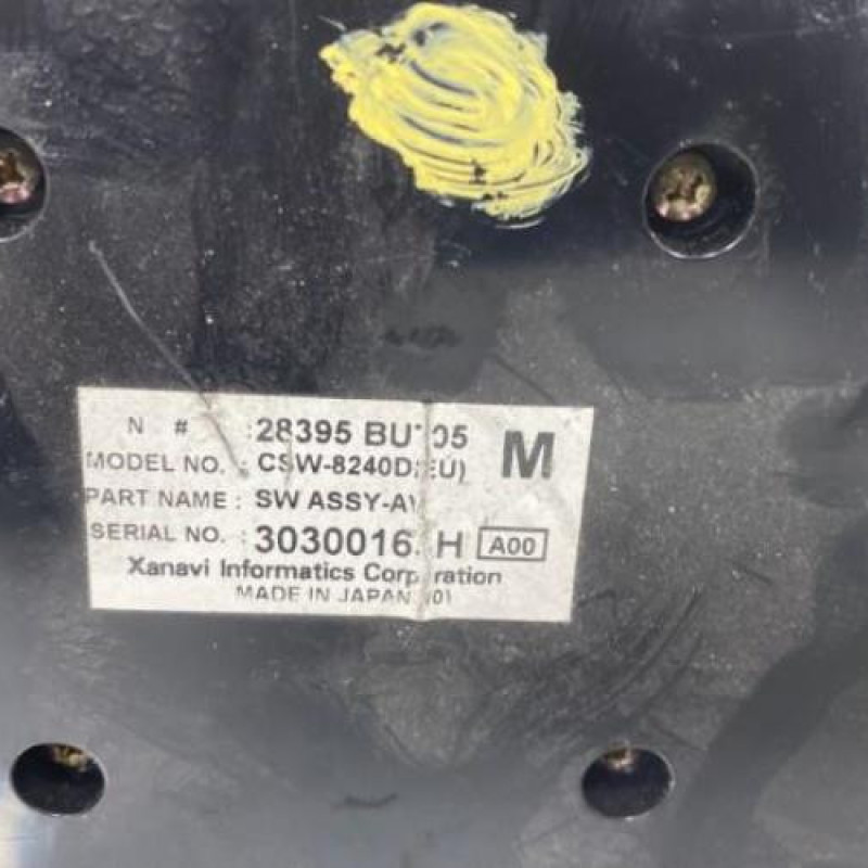 Commande chauffage NISSAN ALMERA TINO Photo n°3