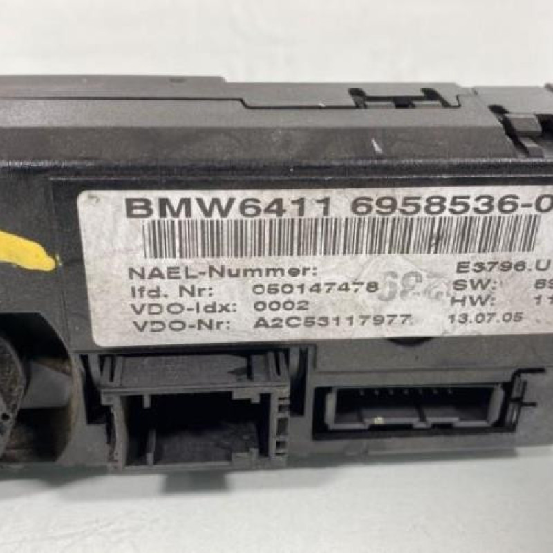Commande chauffage BMW SERIE 1 E87 Photo n°3