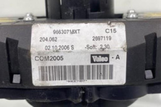 Com (Bloc Contacteur Tournant+Commodo Essuie Glace+Commodo Phare) PEUGEOT 207