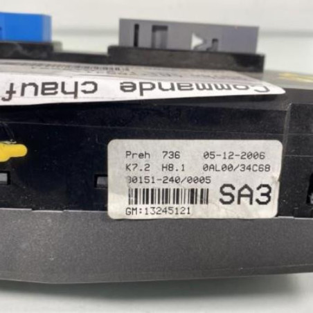 Commande chauffage OPEL ASTRA H