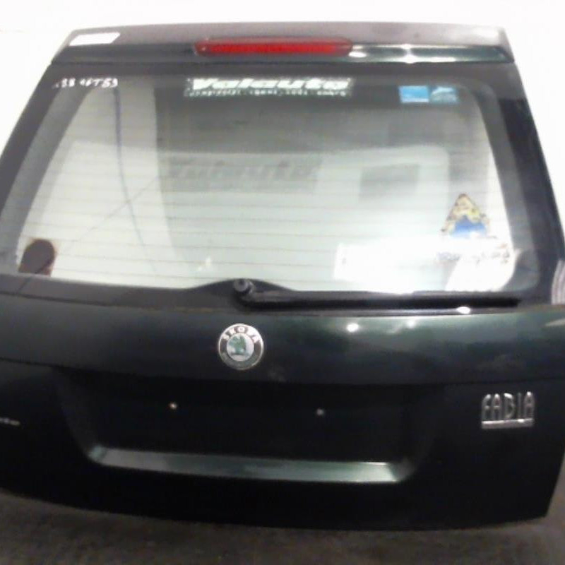 Malle/Hayon arriere SKODA FABIA 1 Photo n°1