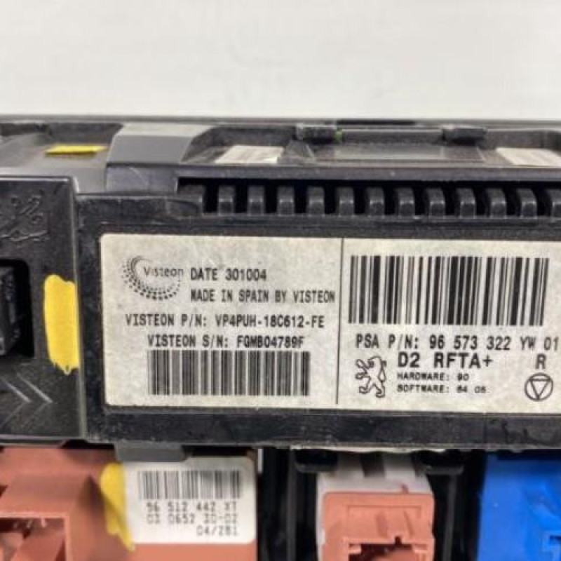 Commande chauffage PEUGEOT 407 Photo n°3