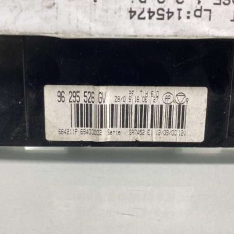 Commande chauffage PEUGEOT 607 Photo n°3