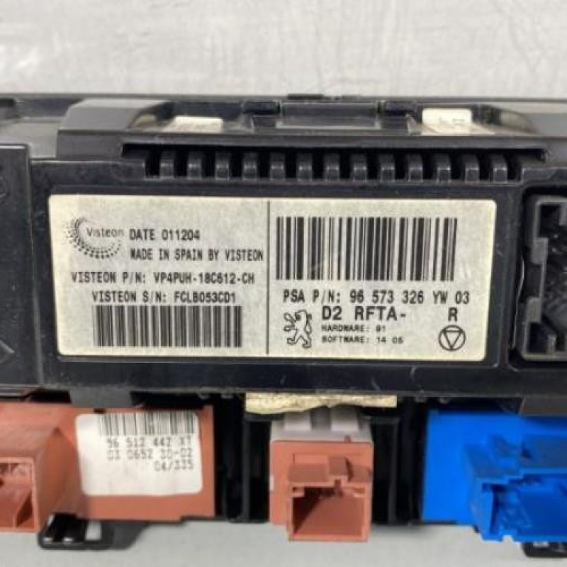 Commande chauffage PEUGEOT 407 Photo n°3