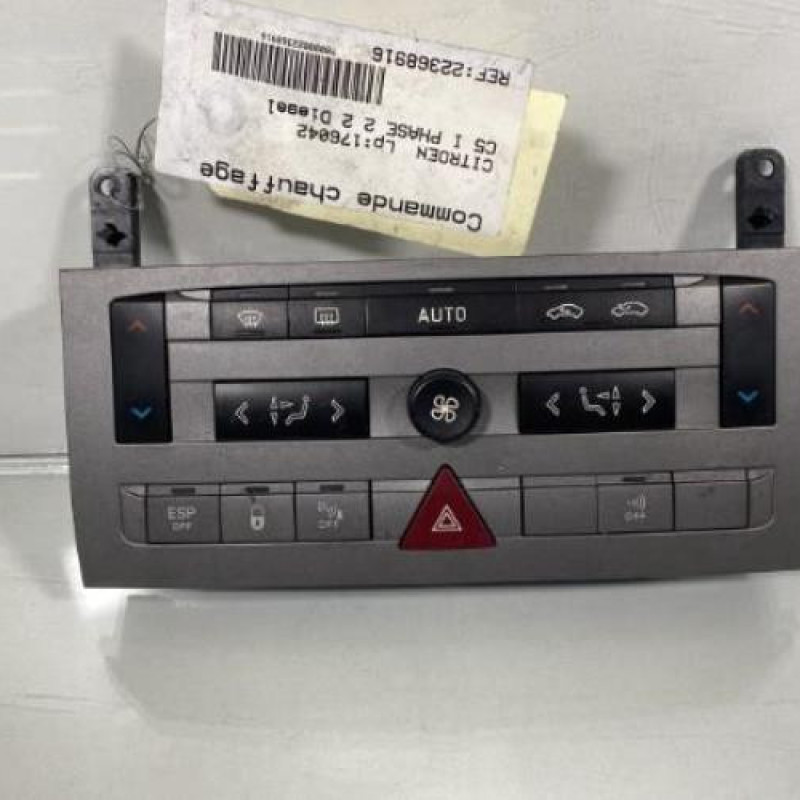 Commande chauffage CITROEN C5 1 Photo n°1