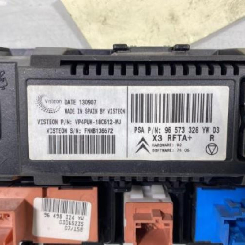 Commande chauffage CITROEN C5 1 Photo n°3