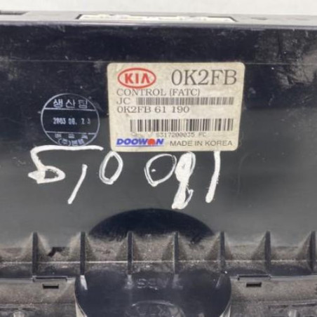Commande chauffage KIA CARENS 2