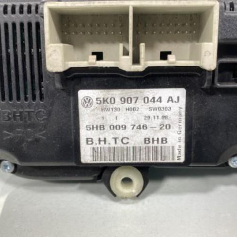 Commande chauffage VOLKSWAGEN GOLF 6 Photo n°3