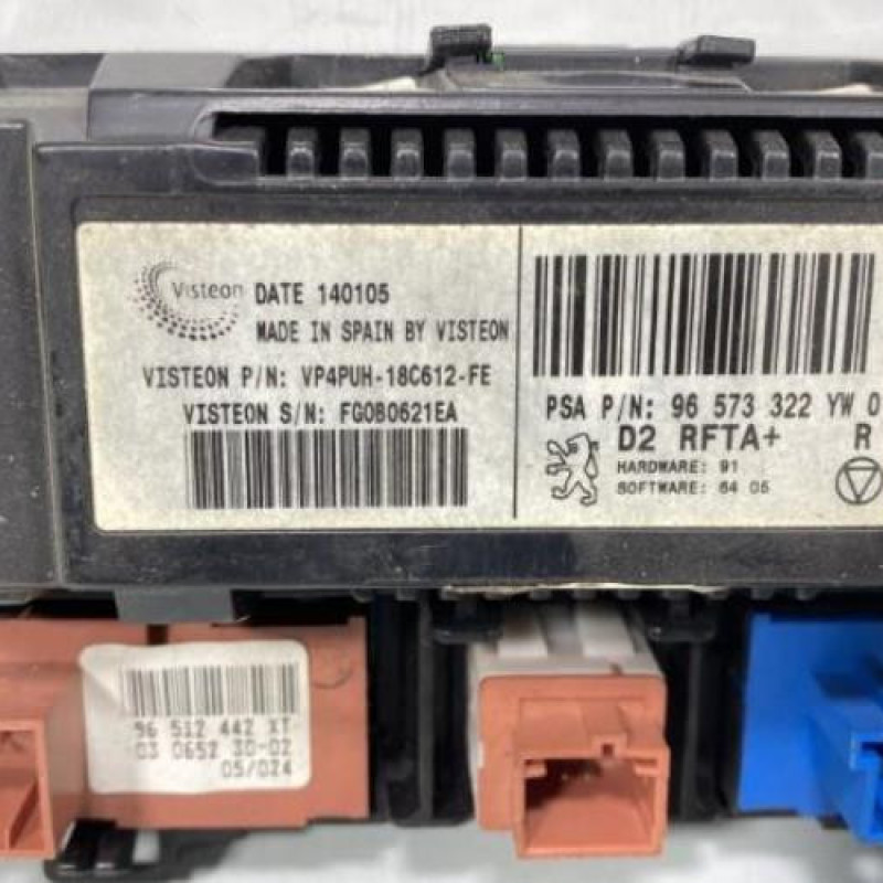 Commande chauffage PEUGEOT 407 Photo n°3